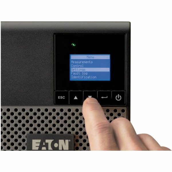 Eaton 5P 1440VA 1100W 120V Line-Interactive UPS, 5-15P, 8x 5-15R Outlets, True Sine Wave, Cybersecure Network Card Option, Tower - Image 2