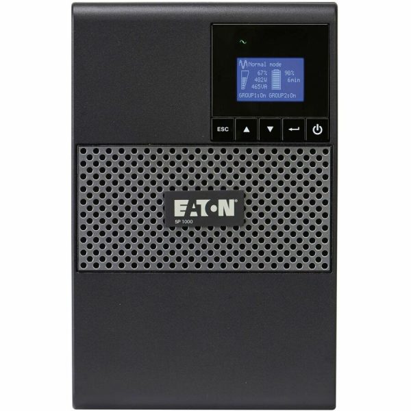 Eaton 5P 1440VA 1100W 120V Line-Interactive UPS, 5-15P, 8x 5-15R Outlets, True Sine Wave, Cybersecure Network Card Option, Tower - Image 4