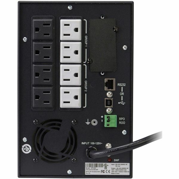 Eaton 5P 1440VA 1100W 120V Line-Interactive UPS, 5-15P, 8x 5-15R Outlets, True Sine Wave, Cybersecure Network Card Option, Tower - Image 5