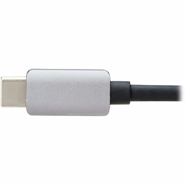 Eaton Tripp Lite Series USB-C to DisplayPort Active Adapter Cable (M/M) - 8K 60 Hz, 4K 144 Hz, HDR, 4:4:4, HDCP 2.3, Black, 6 ft. (1.8 m) - Image 2
