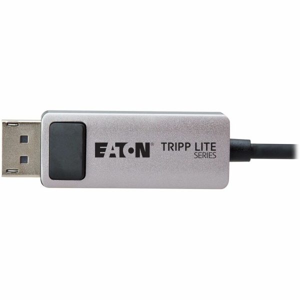 Eaton Tripp Lite Series USB-C to DisplayPort Active Adapter Cable (M/M) - 8K 60 Hz, 4K 144 Hz, HDR, 4:4:4, HDCP 2.3, Black, 6 ft. (1.8 m) - Image 4