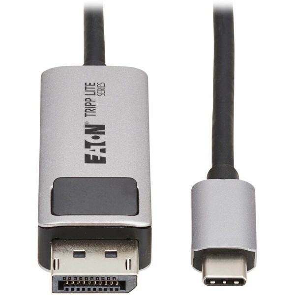Eaton Tripp Lite Series USB-C to DisplayPort Active Adapter Cable (M/M) - 8K 60 Hz, 4K 144 Hz, HDR, 4:4:4, HDCP 2.3, Black, 6 ft. (1.8 m) - Image 8