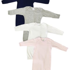 Newborn Baby Girl 4 Piece Gown Set Nc_0883