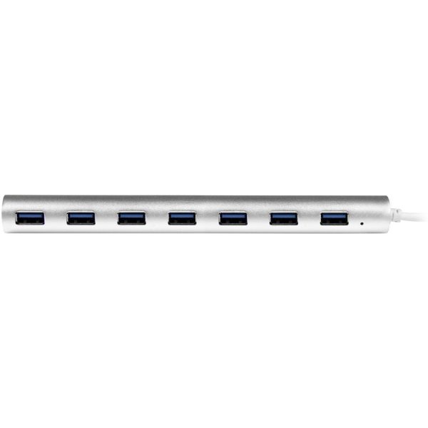 StarTech.com 7-Port USB Hub, USB A to 7x USB-A Ports, USB 5Gbps, Self-Powered, Portable Laptop USB 3.0 Hub Expansion with Power Supply - Image 3