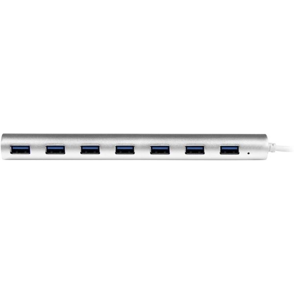 StarTech.com 7-Port USB Hub, USB A to 7x USB-A Ports, USB 5Gbps, Self-Powered, Portable Laptop USB 3.0 Hub Expansion with Power Supply - Image 7