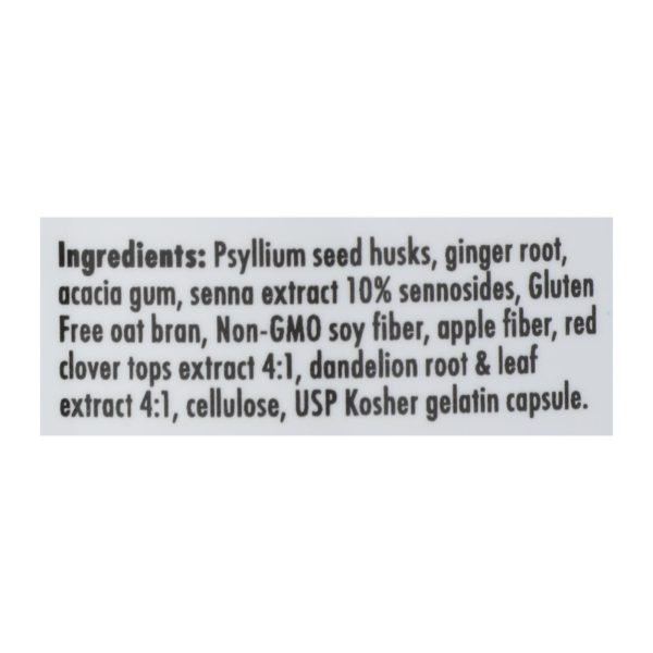 Yerba Prima Fiber Plus Caps - 625 mg - 180 Capsules - Image 3