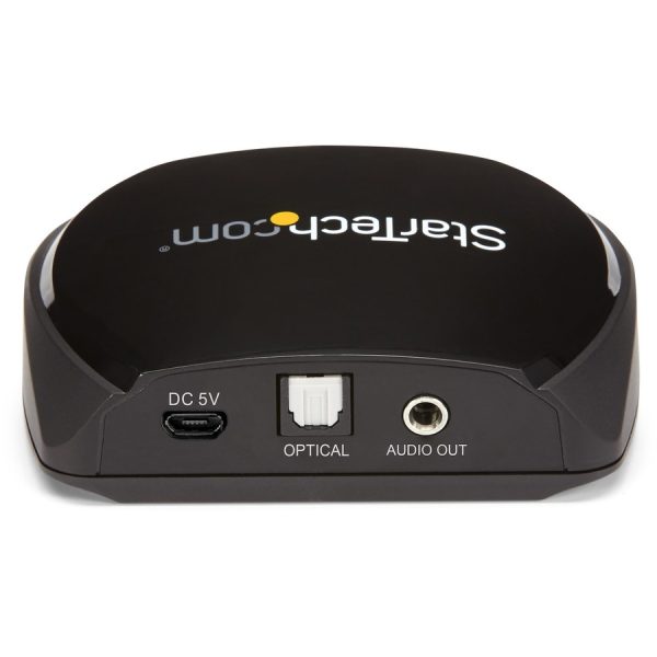 StarTech.com Bluetooth 5.0 Audio Receiver NFC, BT/Bluetooth Wireless Audio Adapter, 3.5mm/RCA or Digital Toslink Output, HiFi Wolfson DAC - Image 3
