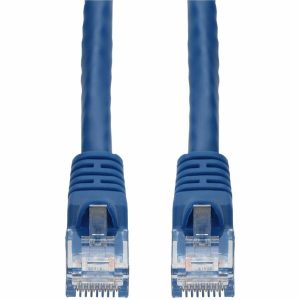 AddOn 15ft Blue CAT 6 PVC Ethernet Cable Snagless Bubble Boot RJ-45 M/M