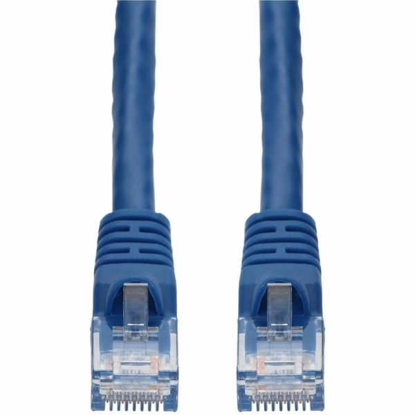 AddOn 15ft Blue CAT 6 PVC Ethernet Cable Snagless Bubble Boot RJ-45 M/M