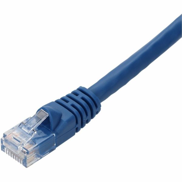 AddOn 15ft Blue CAT 6 PVC Ethernet Cable Snagless Bubble Boot RJ-45 M/M - Image 2