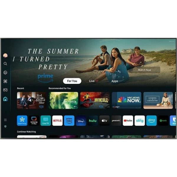 Samsung Crystal DU8000 UN65DU8000F 64.5" Smart LED-LCD TV - 4K UHDTV - High Dynamic Range (HDR) - Black - Image 2