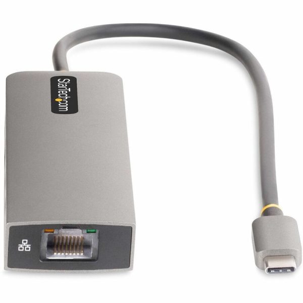 StarTech.com 3-Port USB-C Hub with 2.5 Gb Ethernet and 100W PD Passthrough - USB-C to 2x USB-A/1x USB-C, USB 3.2 10Gbps Type-C Adapter Hub - Image 4