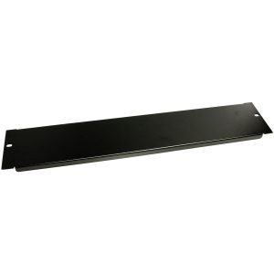 StarTech.com Blanking Panel â€" 2U â€" 19in â€" Steel â€" Black â€" Blank Rack Panel â€" Filler Panel â€" Rack Mount Panel â€" Rack Blanks