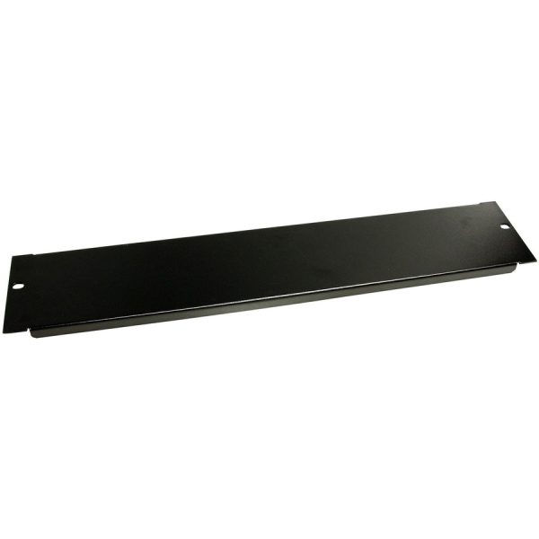 StarTech.com Blanking Panel â€" 2U â€" 19in â€" Steel â€" Black â€" Blank Rack Panel â€" Filler Panel â€" Rack Mount Panel â€" Rack Blanks