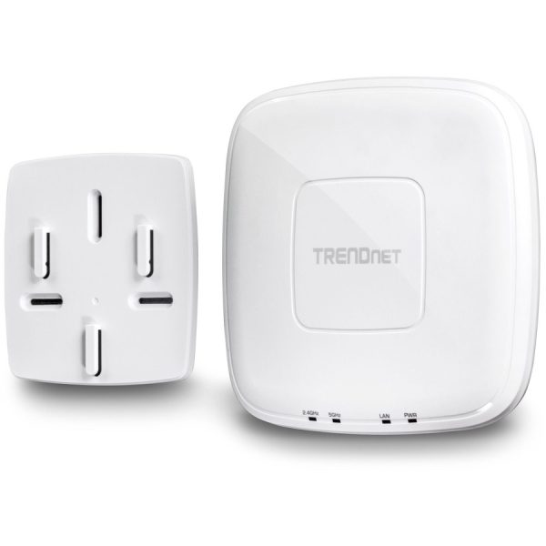 TRENDnet AC1750 Dual Band PoE Access Point, 1300Mbps WiFi AC+450 Mbps WiFi N, WDS Bridge, WDS Station, Repeater Modes, Band Steering, WiFi Traffic Shaping, IPv6, White, TEW-825DAP - Image 9