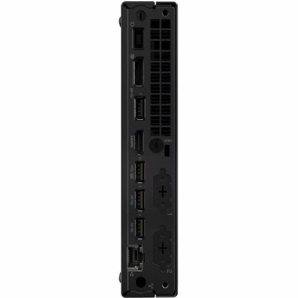 Lenovo ThinkCentre M70q Gen 5 12TD001UUS Desktop Computer - Intel Core i5 14th Gen i5-14400T - 16 GB - 256 GB SSD - Tiny - Black - Image 8