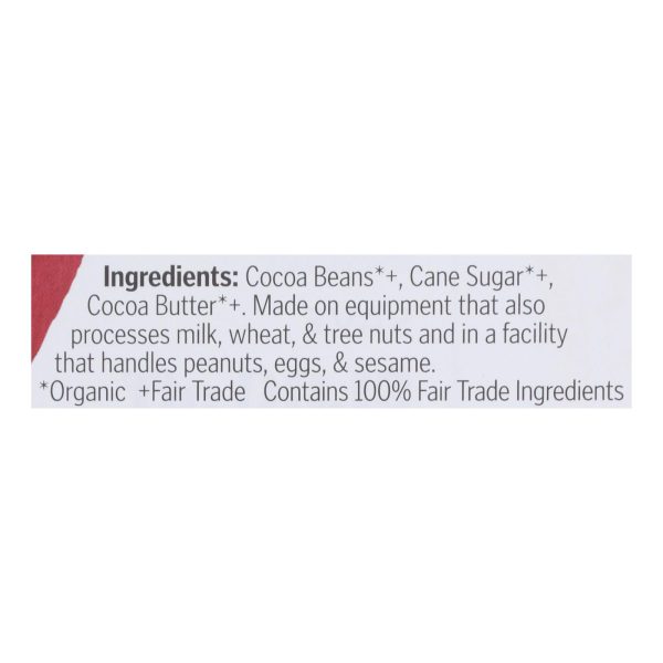 Theo Chocolate Organic Chocolate Bar - Classic - Dark Chocolate - 70 Percent Cacao - Pure - 3 oz Bars - Case of 12 - Image 3