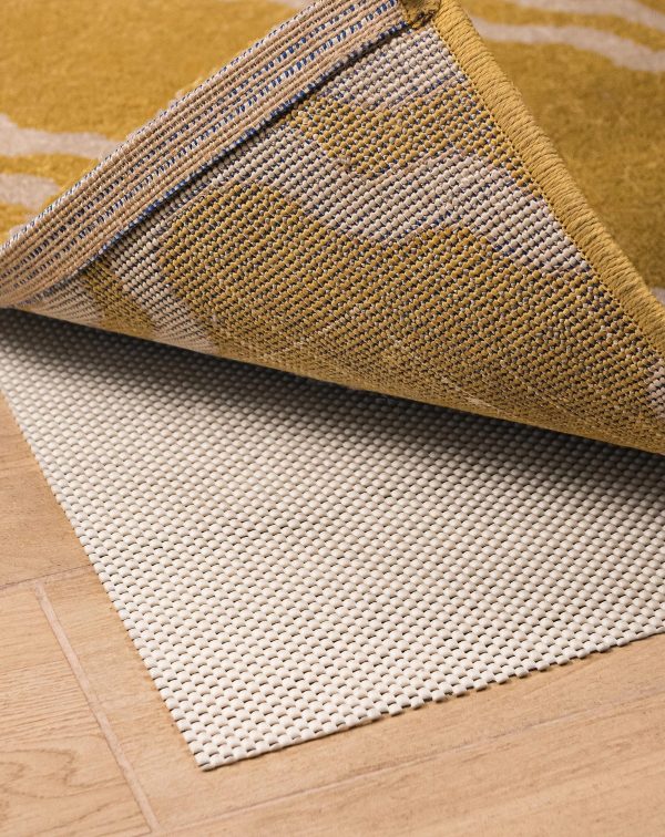 Non Slip Rug Pad Gripper   2 x 4 Ft Anti Skid Carpet Mat Provides Protection for Hardwood Floors and Hard Surfaces Extra Strong Grip and Thick Padding for Safe and in Place Your Area Rugs & Runners