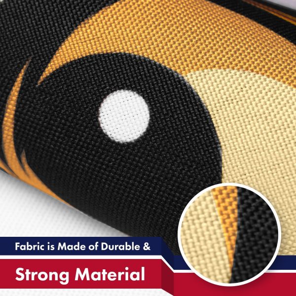 G128 2 Pack: American USA Proud & Free Eagle Flag | 3x5Ft | LiteWeave Pro Printed 300D Polyester | Specialty Flag, Vibrant Colors, Brass Grommets, Thicker and More Durable Than 100D 75D Polyester - Image 4