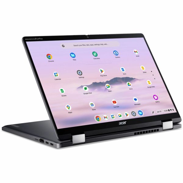 Acer Chromebook Plus Spin 714 CPE794-1N CPE794-1N-797A 14" Touchscreen Convertible 2 in 1 Chromebook - WUXGA - Intel Core Ultra 7 155U - 16 GB - 256 GB SSD - English (US) Keyboard - Iron - Image 2