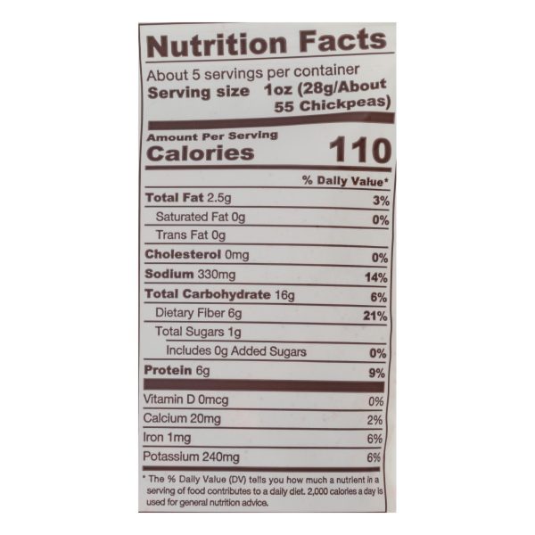 Biena Chickpea Snacks - Habanero - Case of 8 - 5 oz. - Image 2