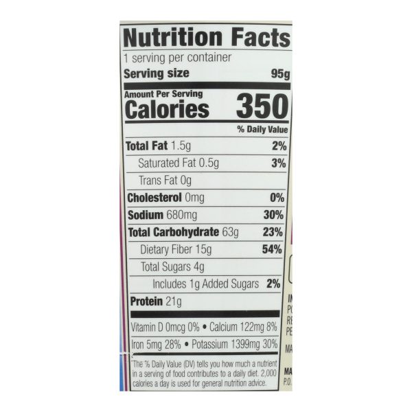 Dr. McDougall's Vegan Black Bean and Lime Soup Big Cup - Case of 6 - 3.4 oz. - Image 2
