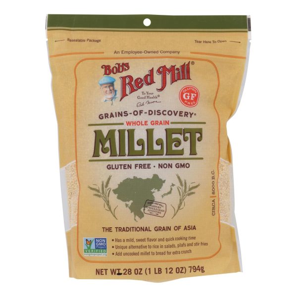 Bob's Red Mill - Millet Whole Grain Gluten Free - Case of 4-28 OZ - Image 3