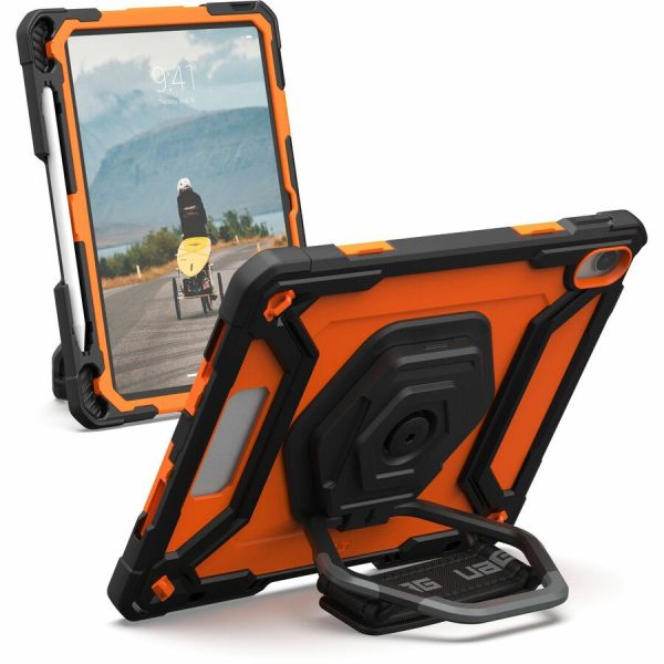Urban Armor Gear Plasma Rugged Carrying Case for 10.9" Apple iPad (10th Generation) iPad - Black/Orange - Image 6