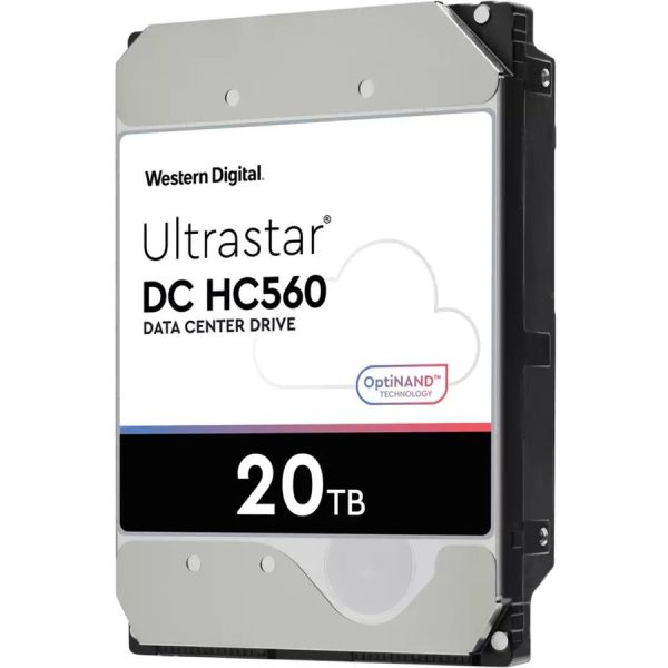 WD Ultrastar DC HC560 WUH722020BL5204 20 TB Hard Drive - 3.5" Internal - SAS (12Gb/s SAS) - Image 3