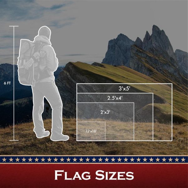 G128 3 Pack: Bennington 76 Tea-Stained Flag | 2.5x4 Ft | ToughWeave Pro Series Pole Sleeve Embroidered 420D Polyester | Historical Flag, Embroidered Design, High Quality, NO Flagpole Included - Image 8