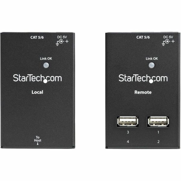 StarTech.com 4 Port USB 2.0-Over-Cat5-or-Cat6 Extender - up to 130ft (40m) - Image 5