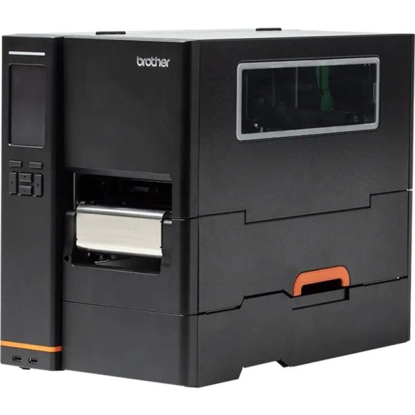 Brother TJ-4422TN Industrial Direct Thermal/Thermal Transfer Printer - Monochrome - Label Print - USB - Serial - Image 2