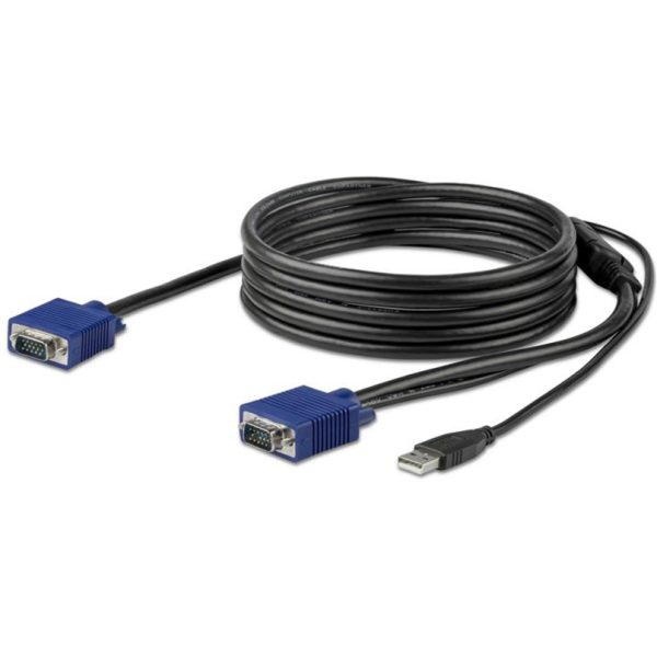 StarTech.com 10 ft. (3 m) USB KVM Cable for StarTech.com Rackmount Consoles - VGA and USB KVM Console Cable (RKCONSUV10) - Image 4