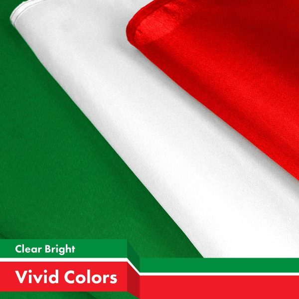 Italy Italian Flag 3x5 Ft 10-Pack 150D Printed Polyester By G128 - Image 3