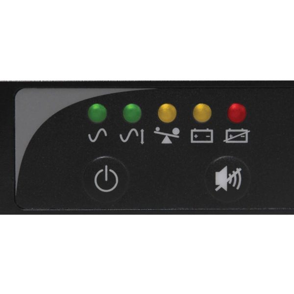 Eaton Tripp Lite Series SmartPro 120V 1kVA 800W Line-Interactive Sine Wave UPS, 1U Rack/Vertical, WEBCARDLX Network Interface, USB, DB9, 6 Outlets - Image 2