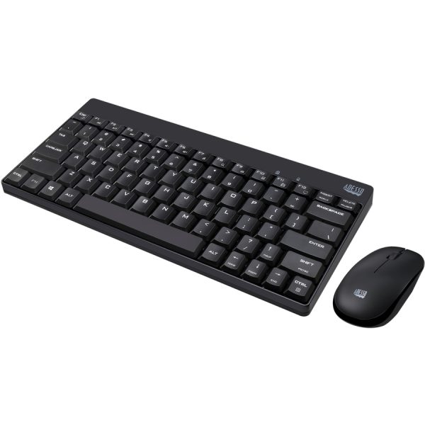 Adesso WKB-1100CB - Wireless Spill Resistant Mini Keyboard & Mouse Combo - Image 3
