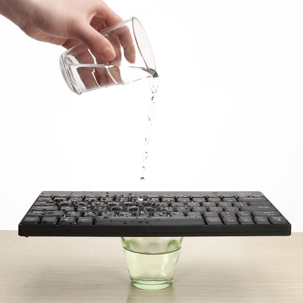 Adesso WKB-1100CB - Wireless Spill Resistant Mini Keyboard & Mouse Combo - Image 5