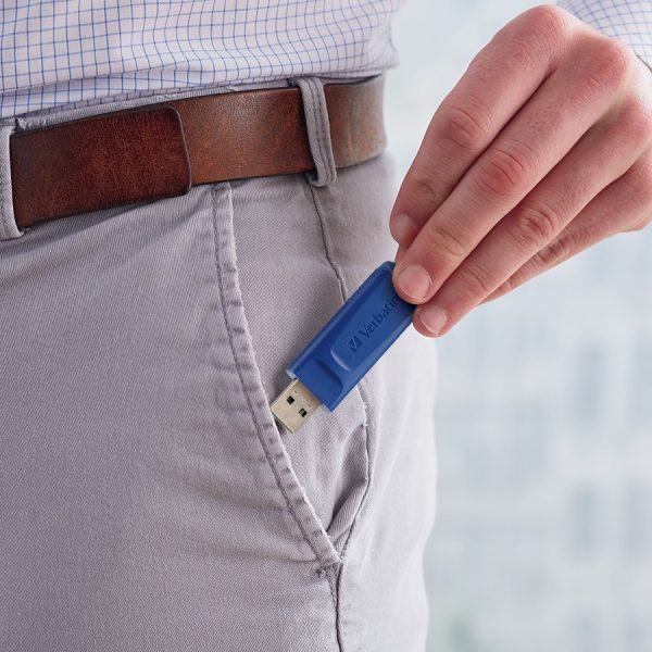 32GB USB Flash Drive - Blue - Image 7