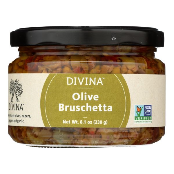 Divina - Olive Bruschetta - Case of 6 - 8.1 oz. - Image 3