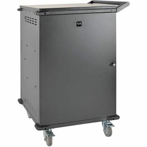 Eaton Tripp Lite Series 45-Device AC Mobile Charging Cart - Laptops and Chromebooks, 120V, NEMA 5-15P, 10 ft. (3.05 m) Cord, Black