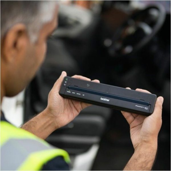 Brother PJ-823 Mobile Direct Thermal Printer - Monochrome - Portable - Label Print - USB - USB Host - Image 9