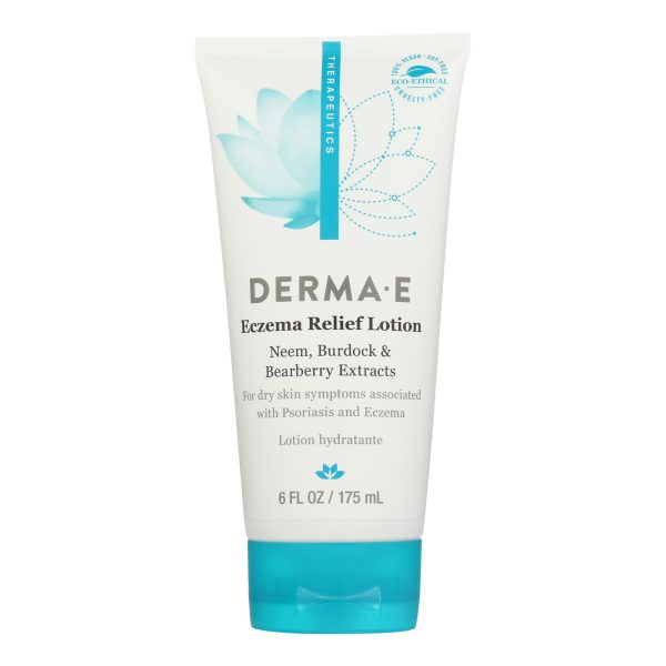 Derma E - Eczema Relief Lotion - 1 Each-6 FZ - Image 2