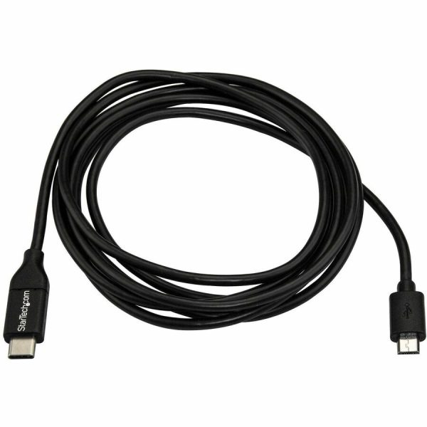 StarTech.com USB C to Micro USB Cable - 3 ft / 1m - USB 2.0 Cable - Micro USB Cord - Micro B USB C Cable - USB 2.0 Type C - Image 3