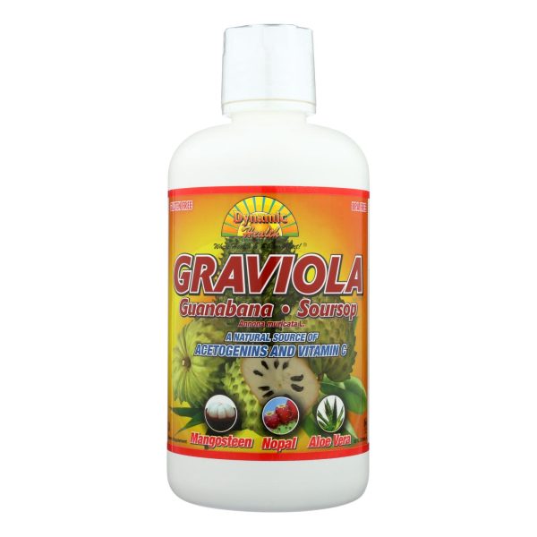 Dynamic Health Graviola Guanabana-Soursop Extract Superfruit Juice Blend - 32 oz - Image 2