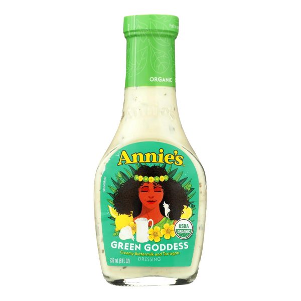 Annie's Naturals Organic Dressing Green Goddess - Case of 6 - 8 fl oz. - Image 3