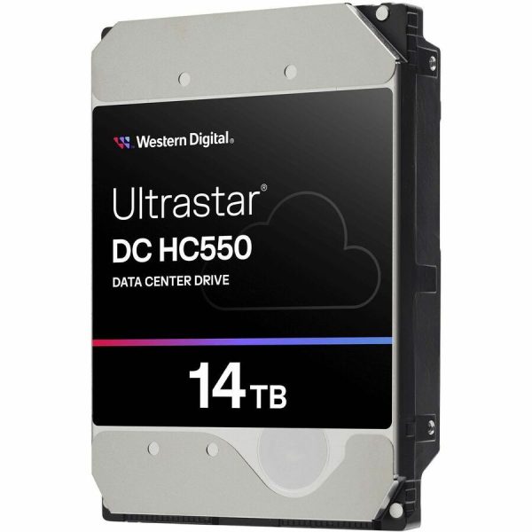 Western Digital Ultrastar DC HC550 WUH721814AL5204 14 TB Hard Drive - 3.5" Internal - SAS (12Gb/s SAS) - Conventional Magnetic Recording (CMR) Method - Image 2