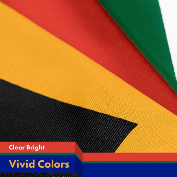 South Africa South African Flag 3x5 Ft 10-Pack 150D Printed Polyester By G128 - Image 3