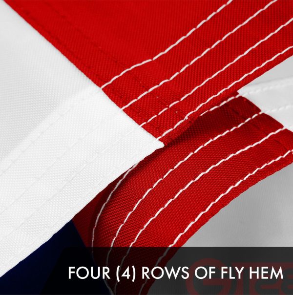 G128 3 Pack: Betsy Ross 1776 Flag | 2.5x4 Ft | ToughWeave Series Embroidered 300D Polyester | Historical Flag, Embroidered Design, Indoor/Outdoor, Brass Grommets - Image 5