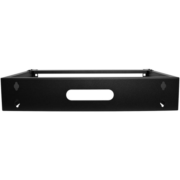 StarTech.com 2U Wall Mount Rack, 14in Deep, 19 inch Wall Mount Network Rack, Wall Mounting Patch Panel Bracket for Switch/IT Equipment - Image 3