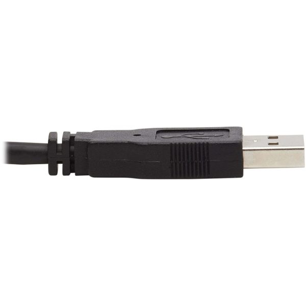 Eaton Tripp Lite Series DisplayPort KVM Cable Kit - DP, USB, 3.5 mm Audio (3xM/3xM) + USB (M/M) + DP (M/M), 4K, 10 ft. (3.05 m), Black - Image 6